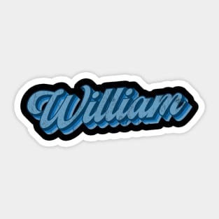 William Sticker